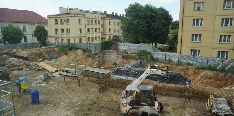 Stan prac na wielkich budowach w centrum Kutna