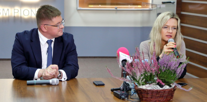 Członkowie Komisji Śledczej ds. Amber Gold Małgorzata Wassermann i Tomasz Rzymkowski Fotar