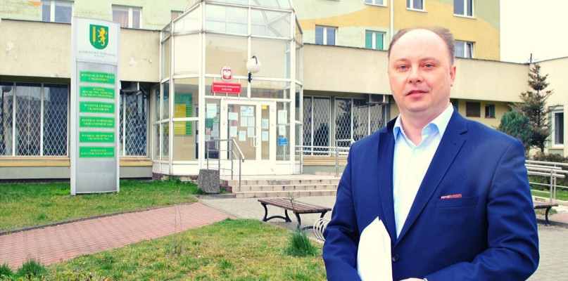 Bartosz Czechowski zastępca dyrektora Wydziału Komunikacji i Transportu starostwa fot. Marek Gołębiewski