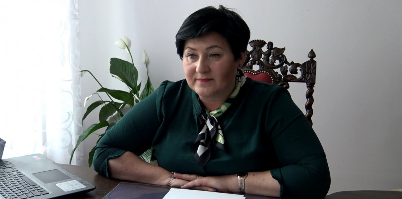 Wójt Justyna Jasińska fot. Marek Gołębiewski