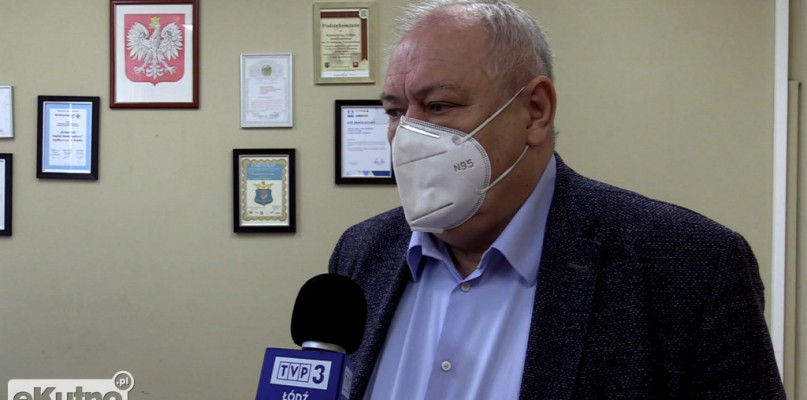 Andrzej Pietruszka, podczas piątkowego nagrania dla TVP 3 Łódź fot. Marek Gołębiewski