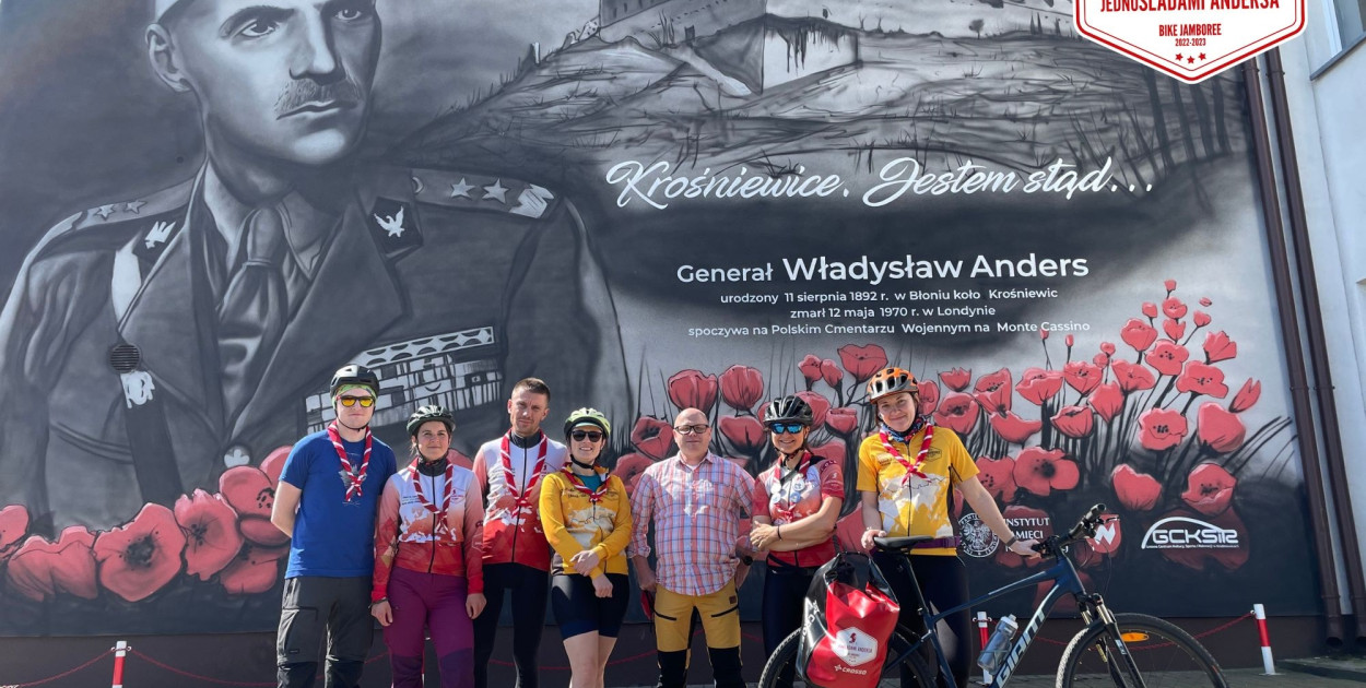 Z „Andersówki” pod Monte Cassino rowerem!