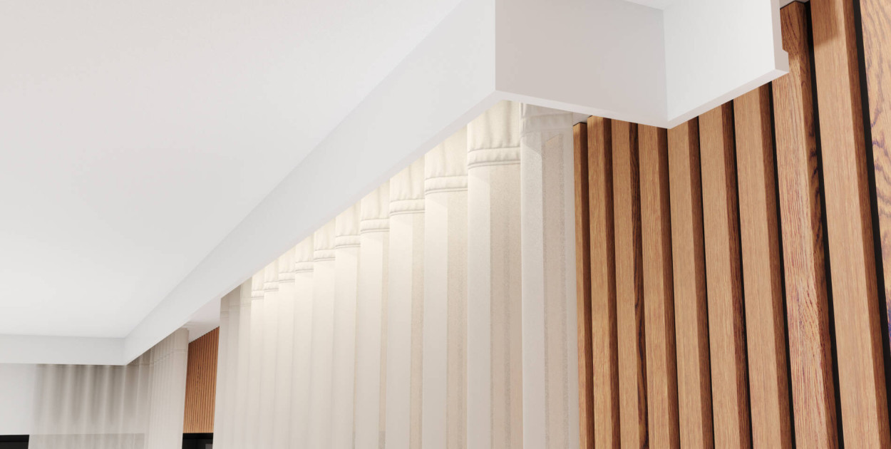 Jak ukryć karnisz, czyli sztukateria na suficie