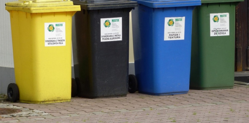Mieszkańcy gminy Łanięta nie mogą mieć kolorowych pojemników do segregacji śmieci fot. https://pixabay.com