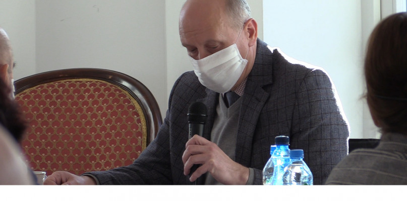 Radny Michał Kacprzak fot. Marek Gołębiewski