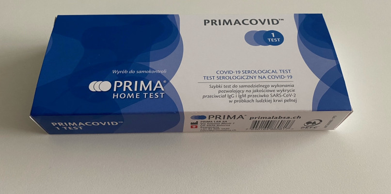 Test będzie można kupić w poniedziałek w sieci Biedronka fot. materiały prasowe Biedronka