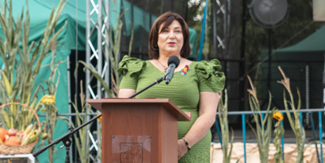 Wójt Justyna Jasińska fot. Jan Zachorski