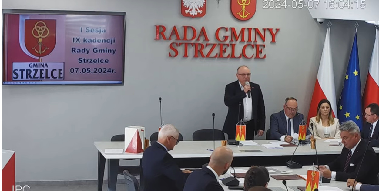 Tomasz Śliwicki Przewodniczący Rady Gminy Strzelce