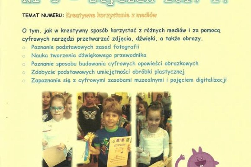 Świetlica w SP nr 6 kreatywnie korzysta z mediów