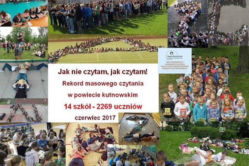Nowy rekord w masowym czytaniu w jednym momencie, czyli o książkach, które zbliżyły uczniów