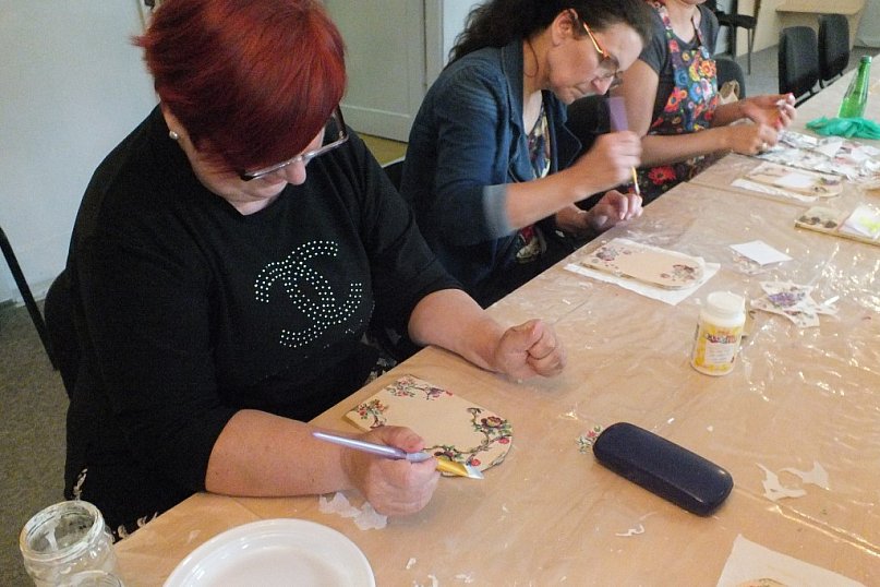 Decoupage dla dorosłych w Leszczynku