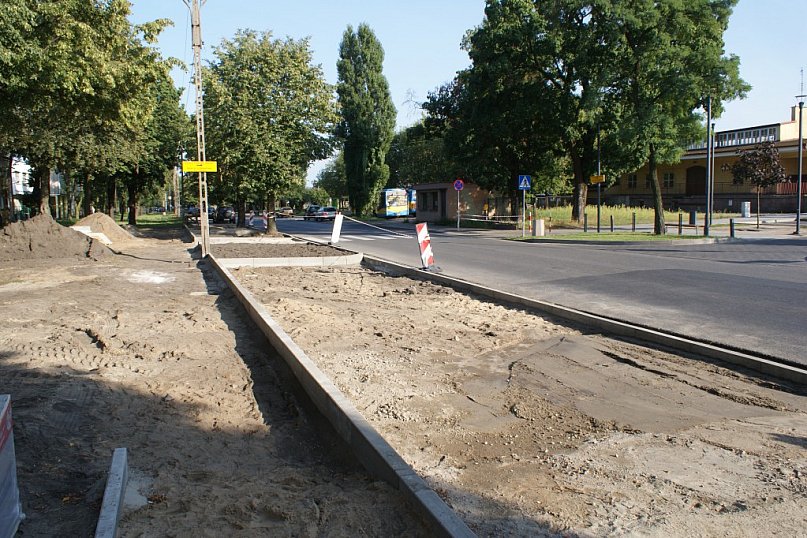 Skwer przy 3 Maja w Kutnie