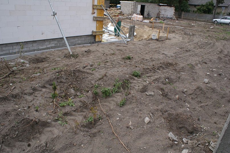 Dino w budowie na Łąkoszynie