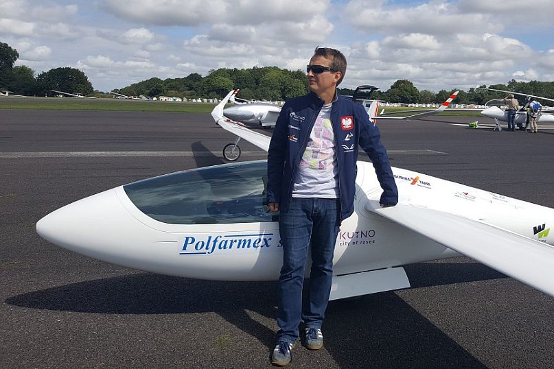 Półmetek lotniczy Łukasza Wójcika