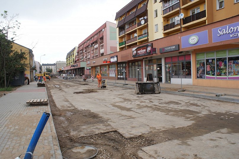 Ulica Podrzeczna I etap