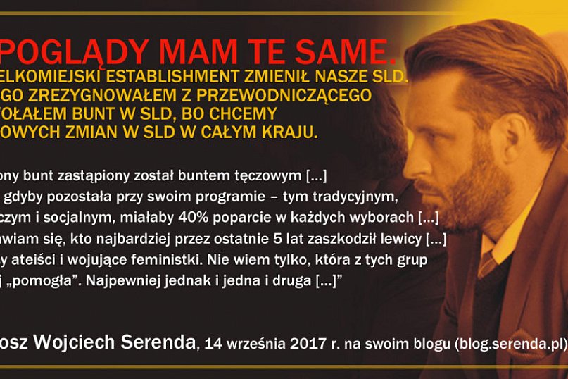 B. Serenda. JA POGLĄDY MAM TE SAME