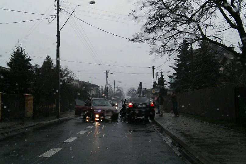 Stłuczka na Północnej