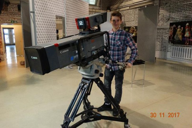 Uczniowie ze Strzegocina w TVP i Radio Łódź