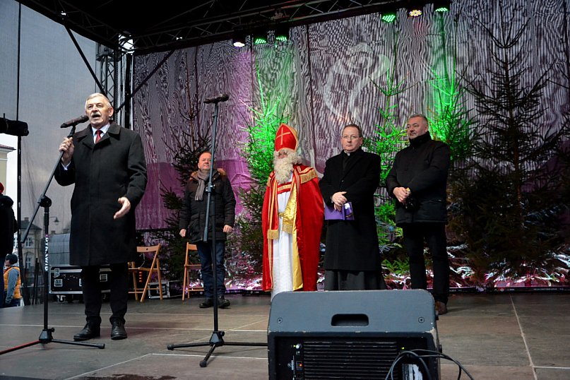 Wigilia pod Ratuszem w Kutnie