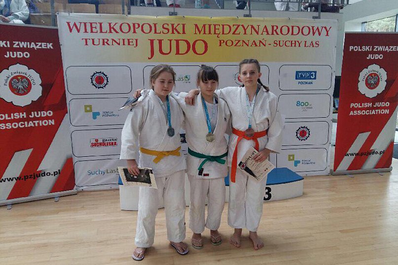 Judoczki z medalami