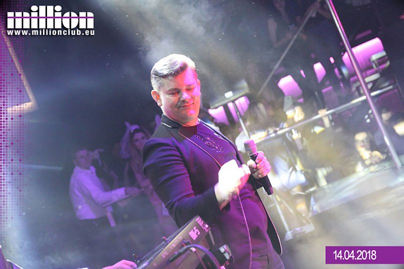 Zenek Martyniuk w klubie Million