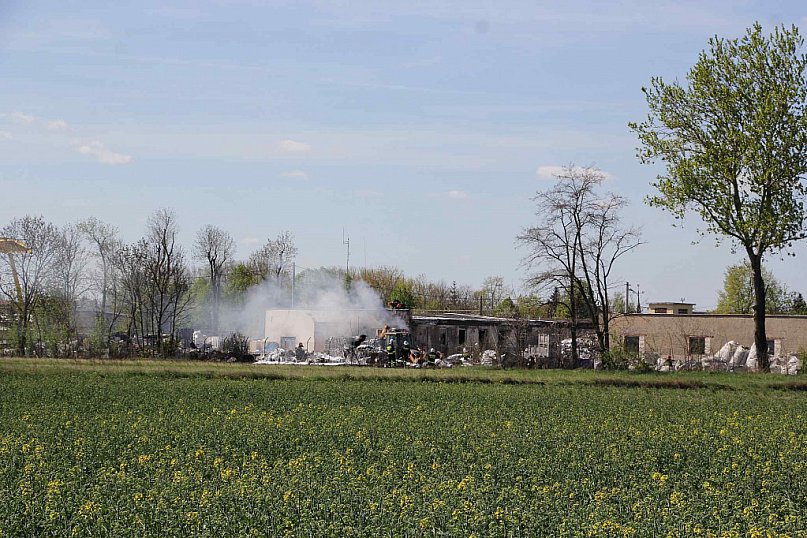 Wielki pożar w Krośniewicach