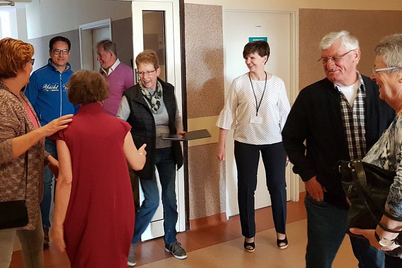 Darczyńcy z Holandii w szpitalu