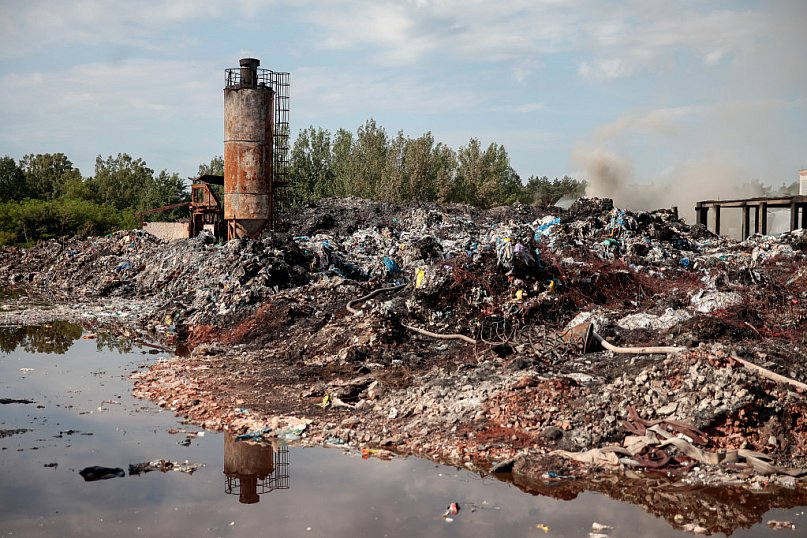 Pogorzelisko w Zgierzu