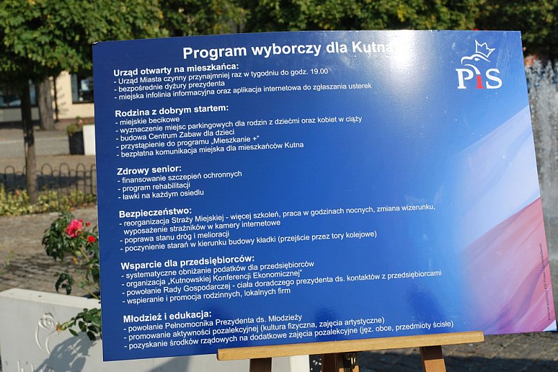 Minister Rafalska i prezentacja kandydatów PiS