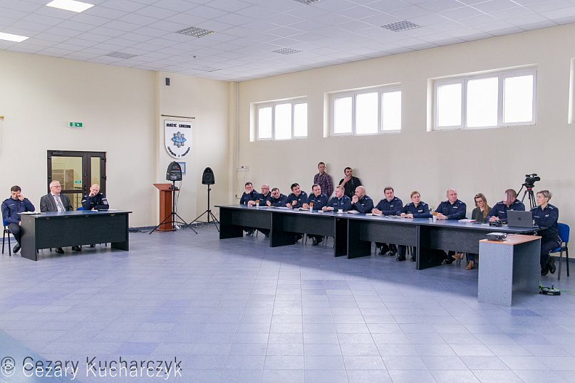 Roczna odprawa KPP Kutno