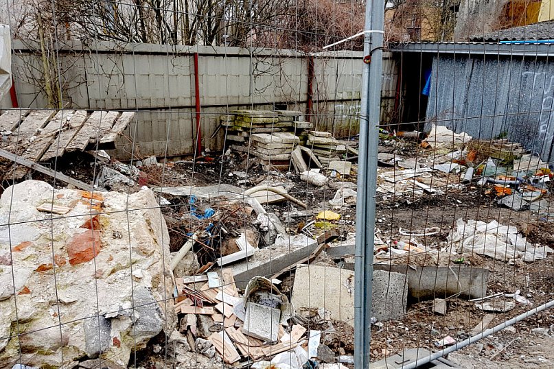 Śmieci na Siemiradzkiego