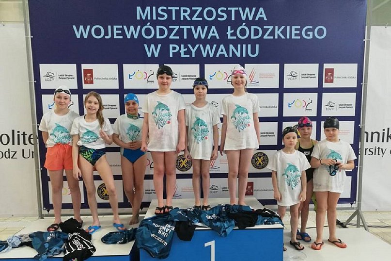 Blanka Gens z medalem