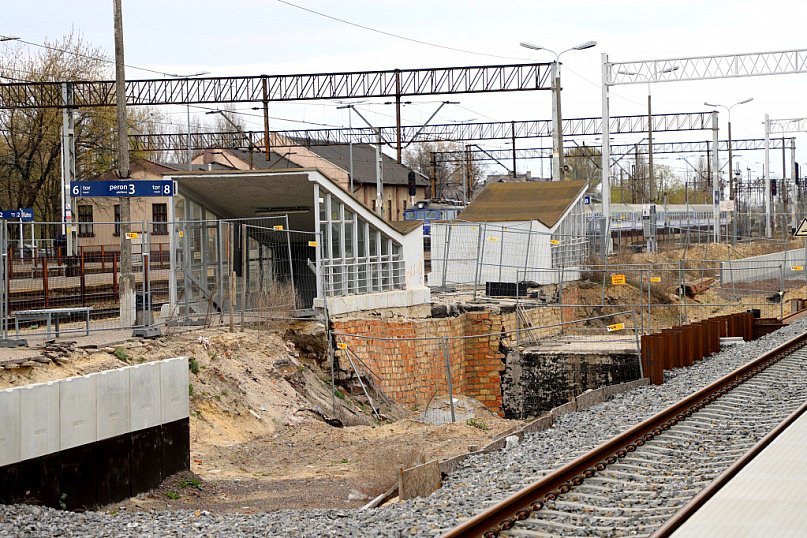 Remont dworca PKP - Peron nr4