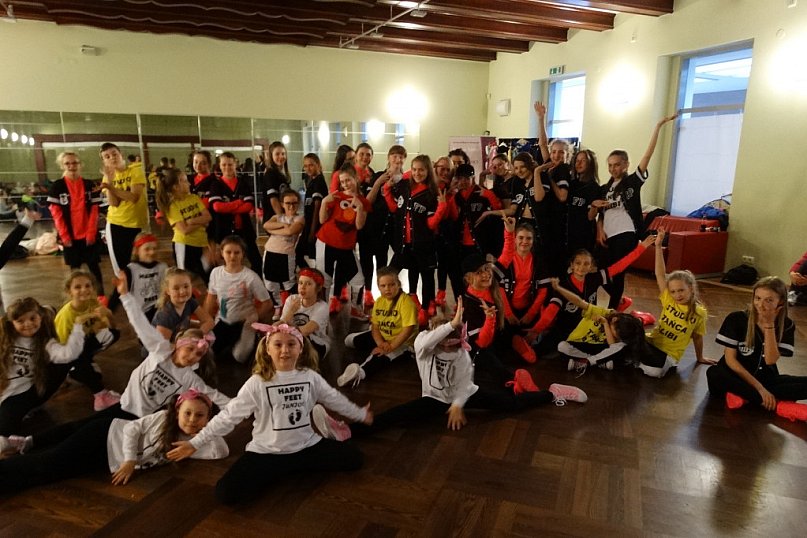 Zespoły Studia Tańca Alibi na zawodach w Sierpcu