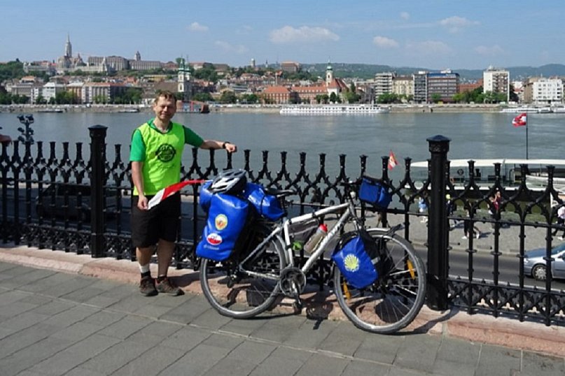 Michalski na rowerowej pielgrzymce