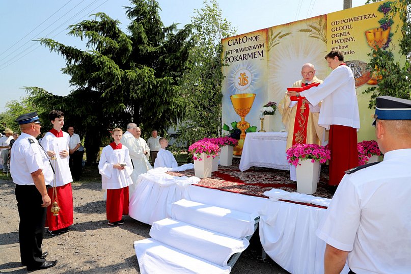 Boże Ciało w Woźniakowie