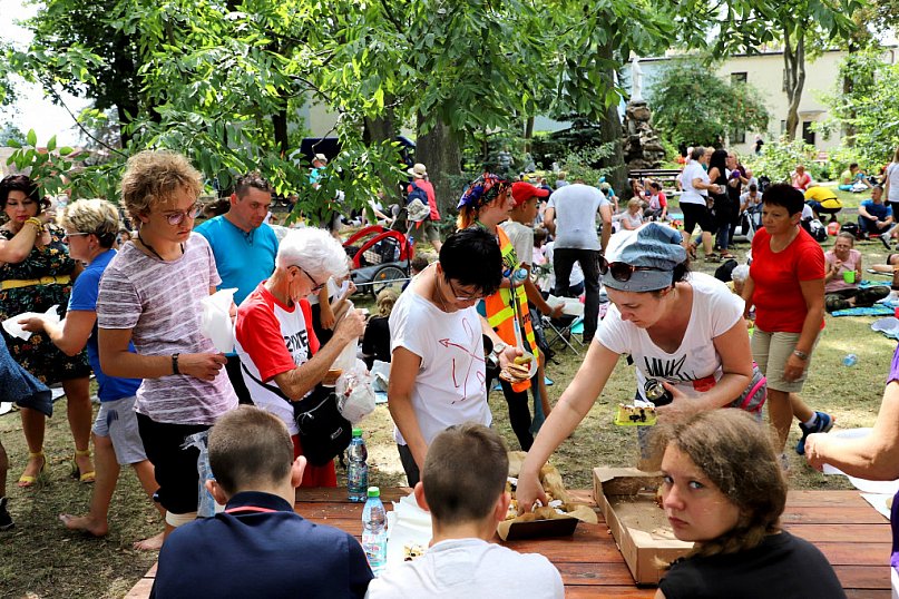 Pielgrzymi w gminie Kutno