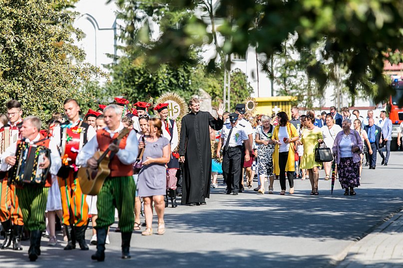 Dożynki w Krośniewicach
