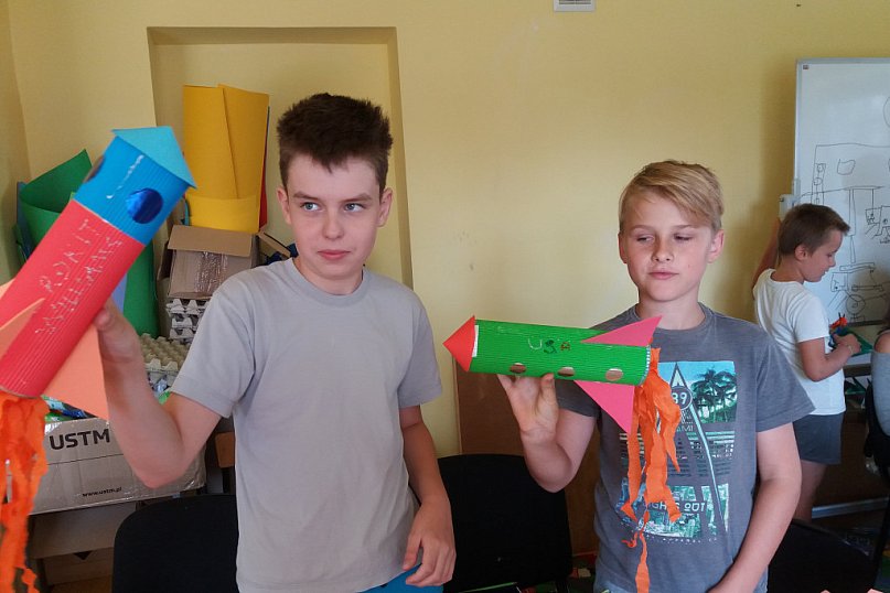 W świetlicy artystycznej