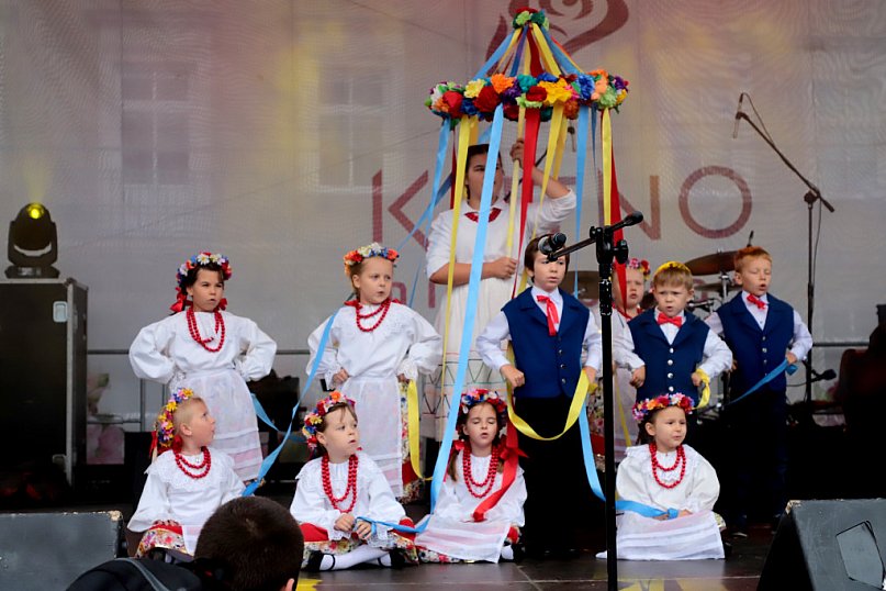 Taniec ludowy podczas ŚR 2019