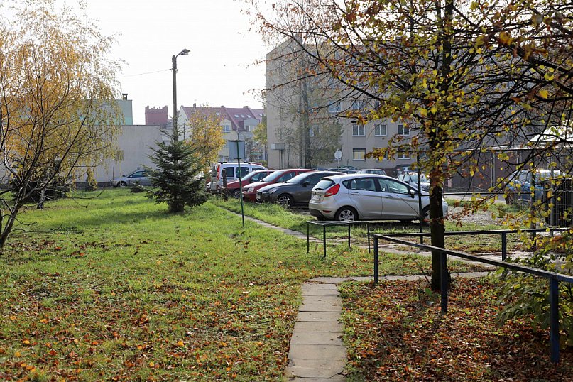 Inwestycja wokół MOPSu