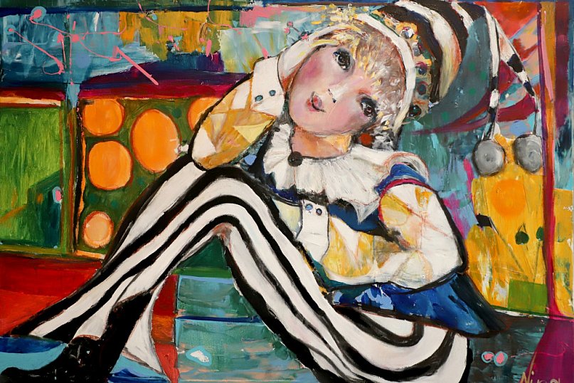 Wernisaż wystawy malarstwa Niny Kunikowskiej