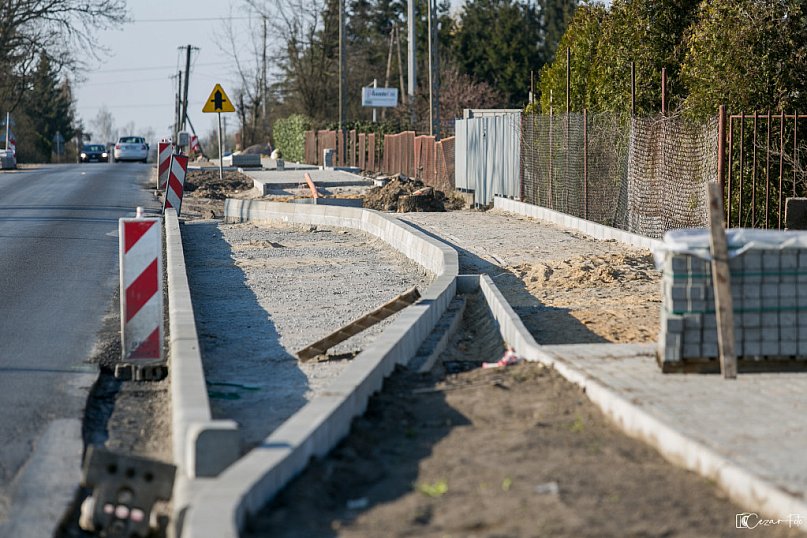 Postępy powiatowej inwestycji