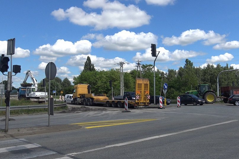 Przebudowa skrzyżowania