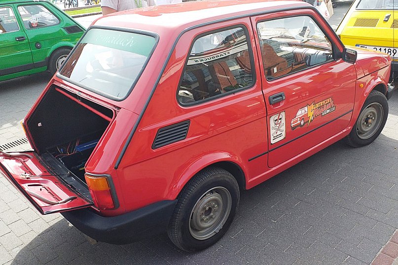 Zlot Fiatów 126p w Łodzi