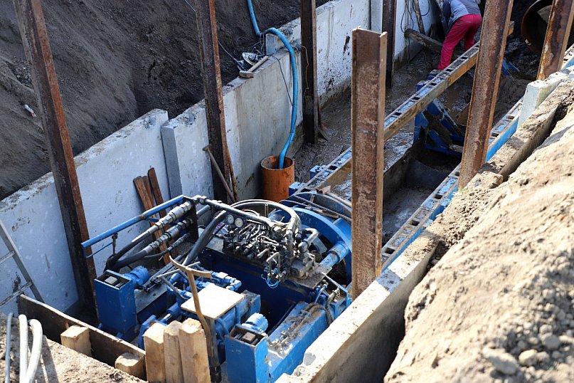 Trwa budowa sieci kanalizacji deszczowej