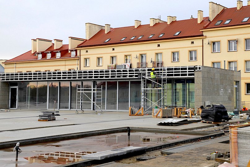 Nasadzenia w centrum Kutna