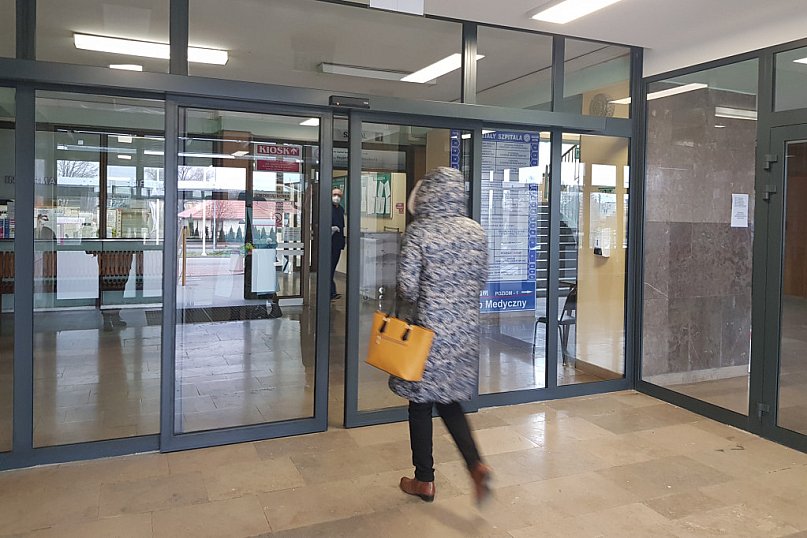 Nowe wejście do szpitala