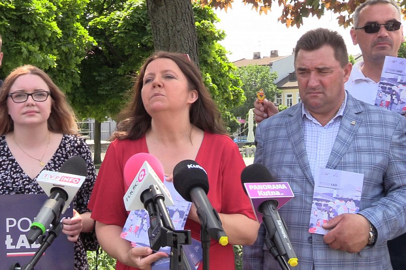 Posłanka Lichocka w Kutnie