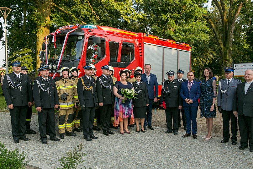 OSP Leszczynek z nowym wozem bojowym